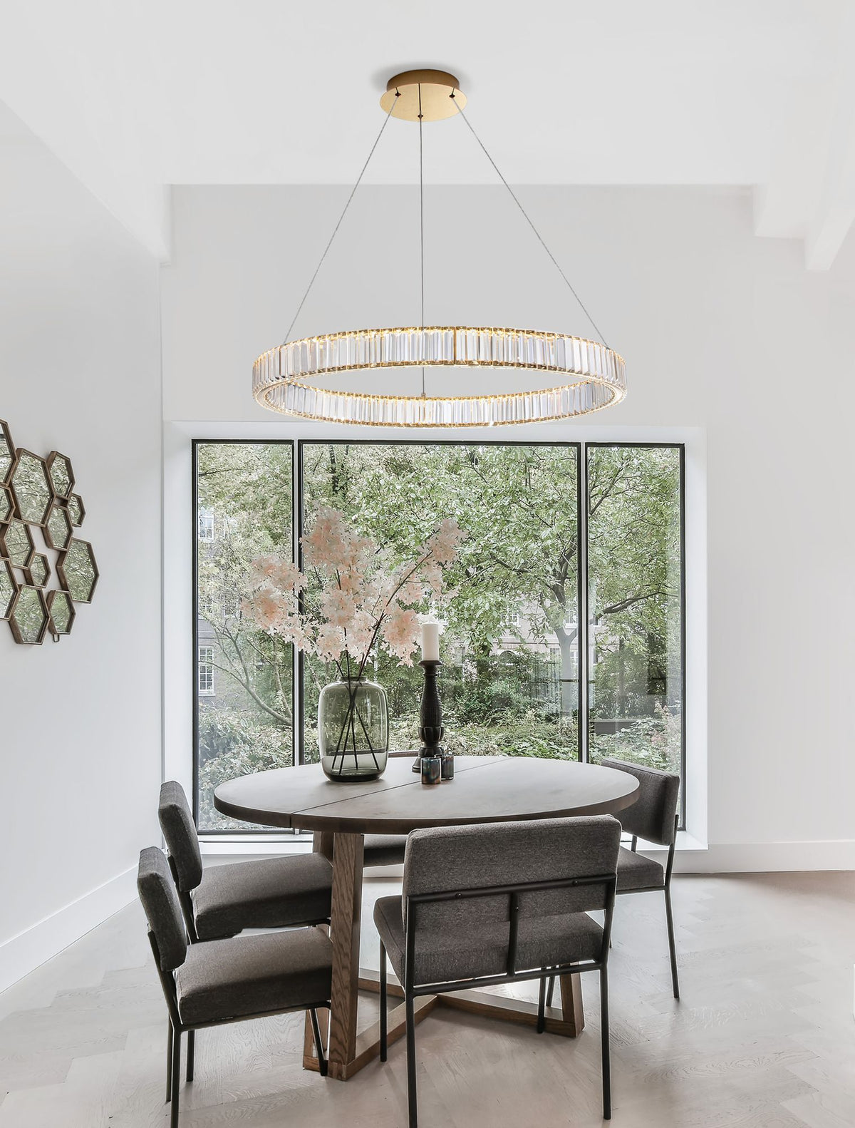 Aurelia LED Pendelleuchte Ø 80cm 3500K (5)