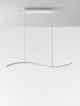 Aurelia LED Pendelleuchte 3500K - modernes Design mit edlen Materialien, filigraner Ring und K5-Kristallen.