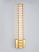 Aurelia LED Wandleuchte 3500K Gold mit elegantem Design und glasklaren K5 Kristallen.