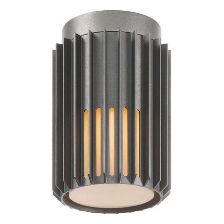 Taklampe til utendørs bruk Aludra Seaside IP54 med skulpturelt design og moderne minimalisme for utendørsområder.