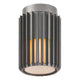 Außendeckenlampe Aludra Seaside IP54 mit skulpturalem Design und modernem Minimalismus für den Außenbereich.