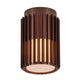 Außendeckenlampe Aludra Seaside IP54 in modernem, minimalistischen Design mit schönem Licht- und Schatteneffekt.
