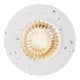 Außendeckenlampe Januka IP54 auf dekorativem Untergrund mit stilvollem Design.