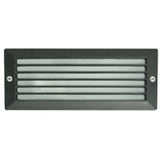 Outdoor wall recessed light ESCA IP44 Black