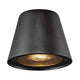 Außenwandlampe Aleria IP44 in elegantem Design aus lackiertem Aluminium für den Außenbereich.