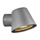 Außenwandlampe Aleria IP44 in elegantem Design aus lackiertem Aluminium für Außenbereiche.