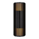 Außenwandlampe Aludra Double Seaside IP54 in modernem Design mit Licht- und Schatteneffekt.