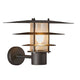Außenwandlampe Bastia 35 IP54 mit modernem Design und warmem Licht, ideal für Außenbereiche.