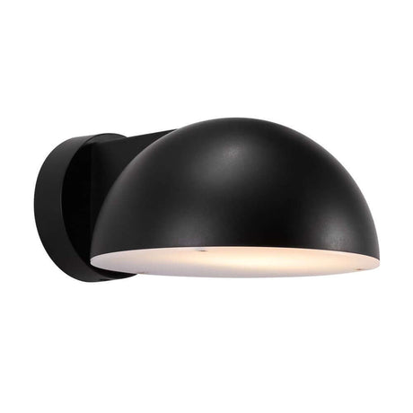 Außenwandlampe Clarso IP44, moderne Außenleuchte in Schwarz mit nach unten gerichtetem Licht für Haustür, Garage oder Terrasse