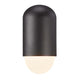 Außenwandlampe Heka IP54 mit modernem Design und sanftem Licht, ideal für Außenbereiche.