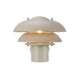 Außenwandlampe Kurnos 20 IP54 in modernem Design mit sanfter Beleuchtung.