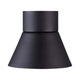 Außenwandlampe Kyklop Cone IP54 in modernem Design mit konischem Lampenschirm.