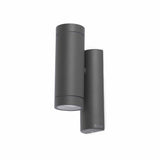 Étapes de lampe murale extérieure ip44 gris foncé