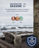 Seaside-Kollektion aus langlebigen Materialien mit Kupfer, Braun und Grün für Außenbereiche.