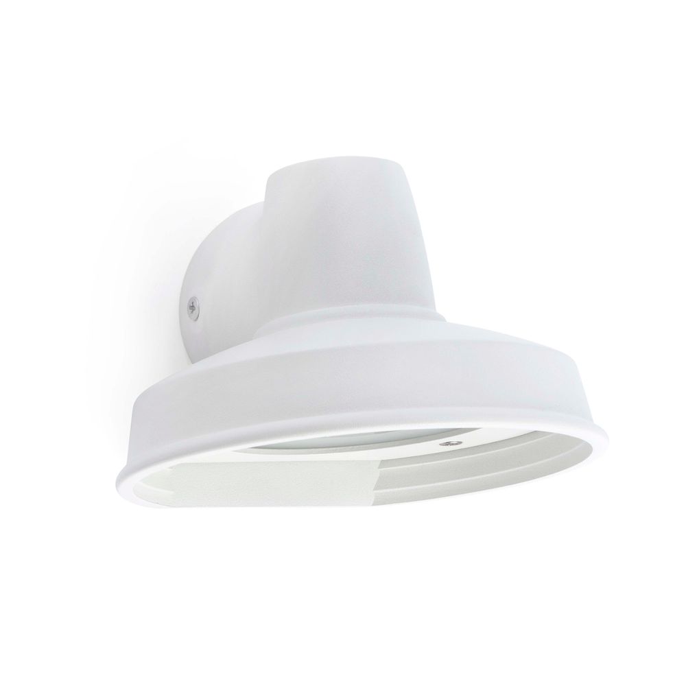 Lampada da parete esterna Bronx ip44 bianco