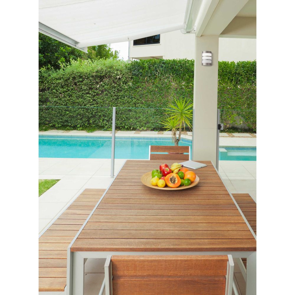 Aplique exterior CELA-2 IP54 Níquel Mate 