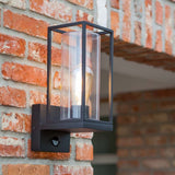 Flair de lampe murale extérieure avec détecteur de mouvement