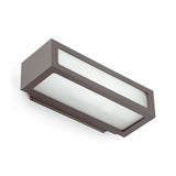 Outdoor wall light NATRON IP54 dark grey