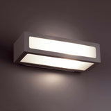 Outdoor wall light NATRON IP54 dark grey