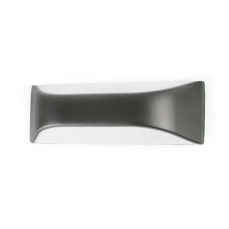 Outdoor wall light VIEW IP44 IP54 dark grey saltwater-resistant in a modern design by Estudi Ribaudí