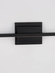Azure LED Wandleuchte 3000K Schwarz - modernes Design in edlem Schwarz, ideal für jedes Interieur.