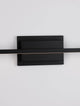 Moderne Azure LED Wandleuchte 3000K Schwarz mit elegantem Design und schwarzem Kunststoff.