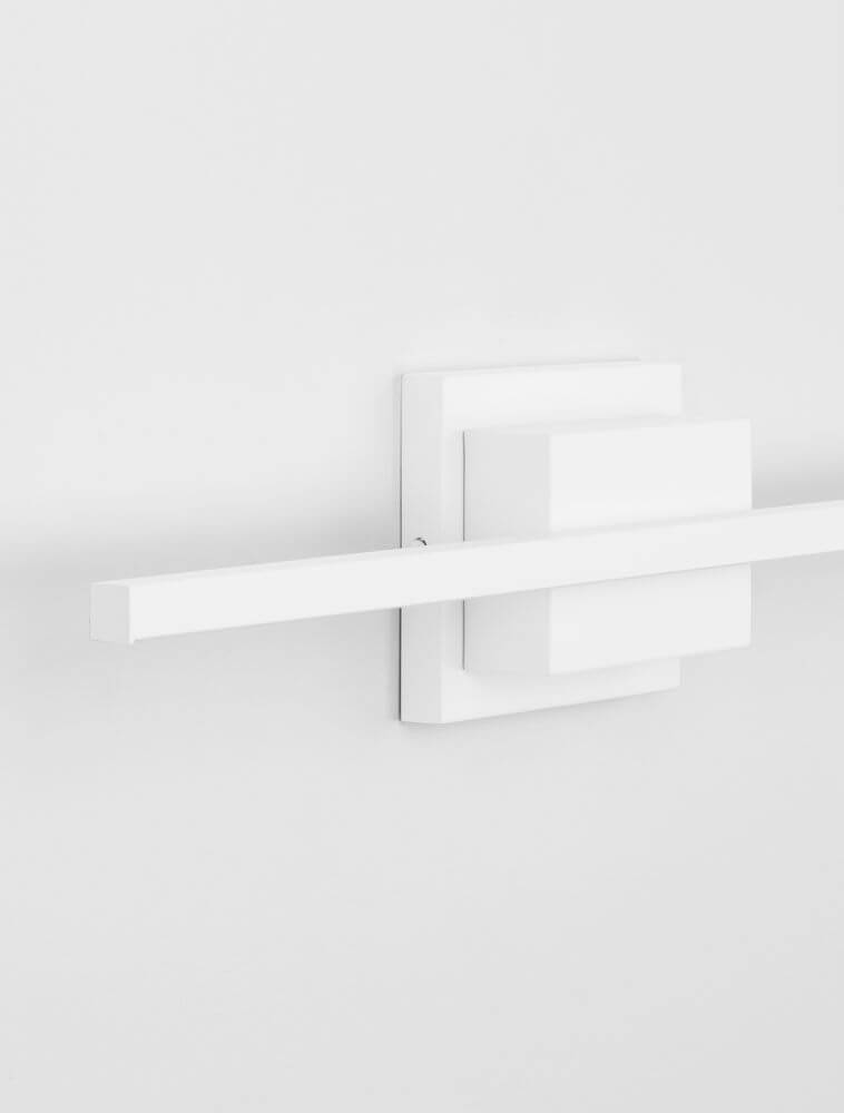 Azure LED Wandleuchte 3000K Weiß - moderne Wandleuchte in edlem Weiß, ideal für jedes Interieur.
