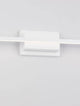 Azure LED Wandleuchte 3000K Weiß - moderne Wandbeleuchtung in edlem Weiß, ideal für jeden Raum.