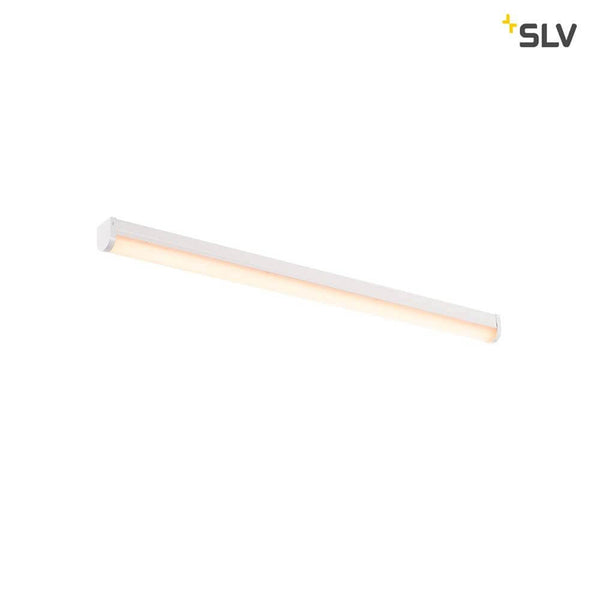 Bena LED 120 Deckenleuchte Weiß 3000K in modernem Design mit warmweißem Licht in weißem Rahmen