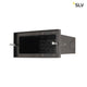Brick Outdoor Wandeinbauleuchte LED 3000K Edelstahl IP67 950lm Montagezubehör in Schwarz