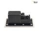 Brick Outdoor Wandeinbauleuchte LED 3000K Edelstahl IP67 950lm von SLV auf einem Aluminiumgehäuse.