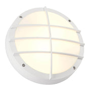 BULAN GRID Wandleuchte rund Weiß E27 max. 2x25W