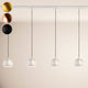 s.luce Bal eetkamerlamp 1-fase rail eindvoeding Ø 20cm