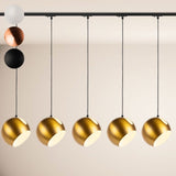 s.luce Bal hanglamp 1-fase rail Ø 30cm middeninvoer