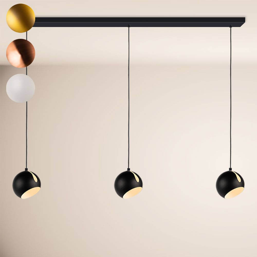 Ball dining table pendant light Ø 20cm 160cm