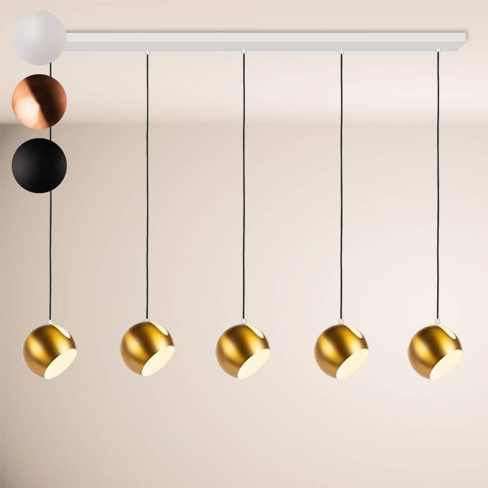 Ball dining table pendant light Ø 20cm 160cm