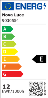 Lampada a sospensione Bally LED Ø 20cm a 2 luci