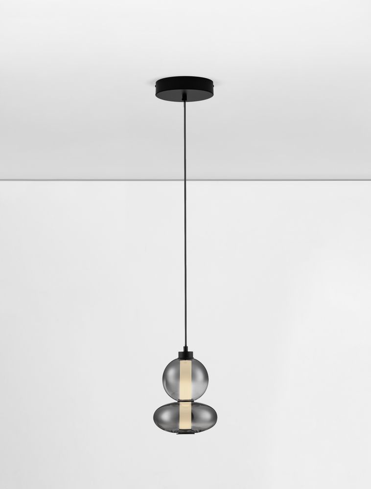 Lampada a sospensione Bally LED Ø 20cm a 2 luci