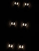 Bang LED Außenbodeneinbauleuchte Nickel IP67 in modernem Design, installiert an der Wand, beleuchtet den Raum.