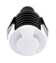 Bang LED Außenbodeneinbauleuchte Nickel IP67 von Nova Luce in modernem Design, ideal für Außenbeleuchtung.