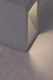 Barco LED outdoor bollard light 3000K grey IP65 (1)