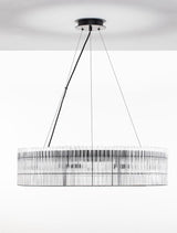 Barok hanglamp Ø 70cm zwart