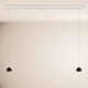 s.luce Candeeiro suspenso de mesa de jantar Beam LED 160cm