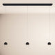 s.luce Candeeiro suspenso de mesa de jantar Beam LED 160cm