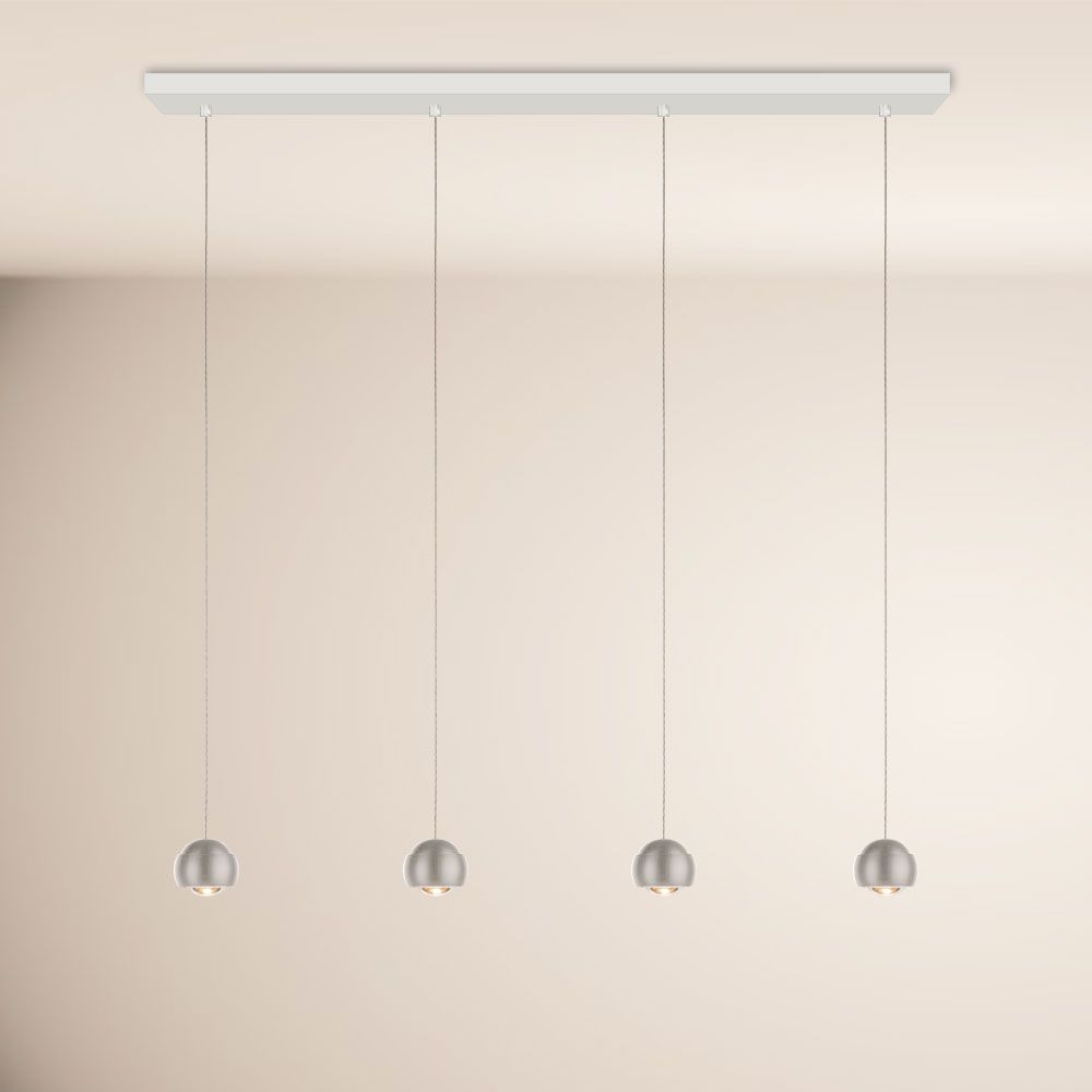 s.luce Beam LED mesa de comedor lámpara colgante haz 160cm