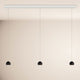 s.luce Candeeiro suspenso de mesa de jantar Beam LED 160cm
