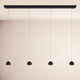 s.luce Candeeiro suspenso de mesa de jantar Beam LED 160cm