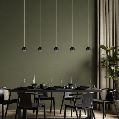 s.luce Wisząca lampa stołowa LED Beam 160 cm