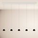 s.luce Beam LED spisebord-hengelampe Balken 160 cm 