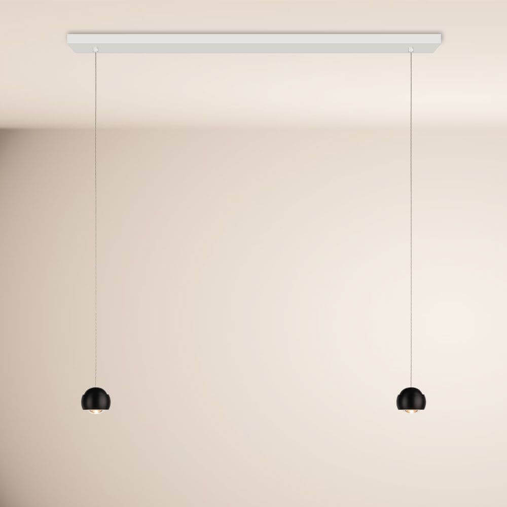 s.luce Beam LED-spisebordspendel med lysstråle 120 cm